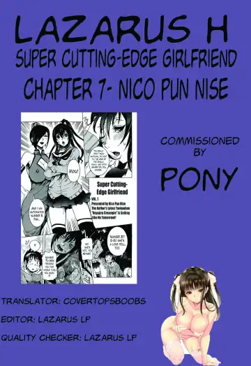 [Nico Pun Nise] Chou Saisentan Kanojo | Super Cutting-Edge Girlfriend Ch. 1-8 Fhentai - Page 147