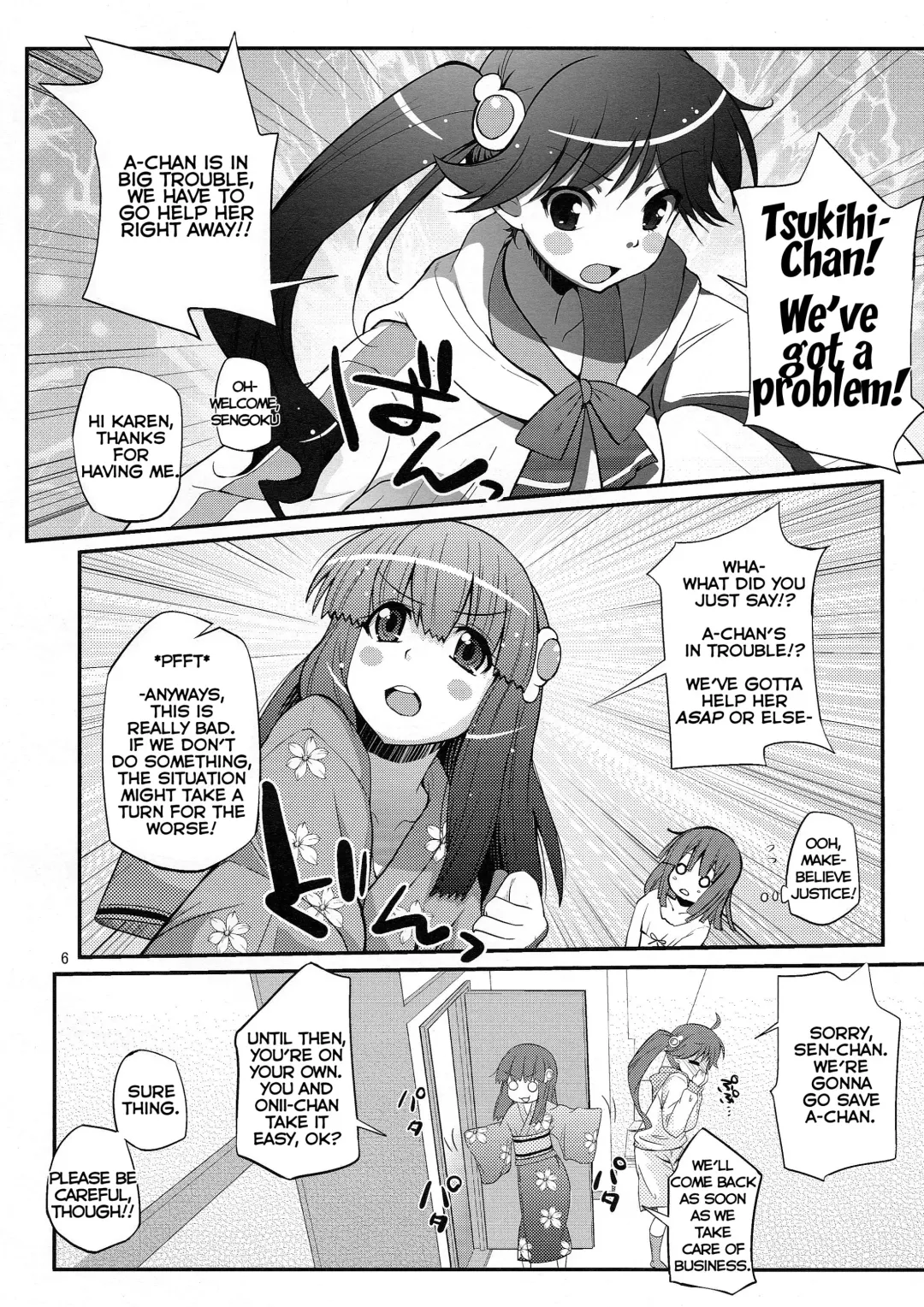 [Yakumi Benishouga] Pachimonogatari Part 3: Nadeko Slave Fhentai.net - Page 6