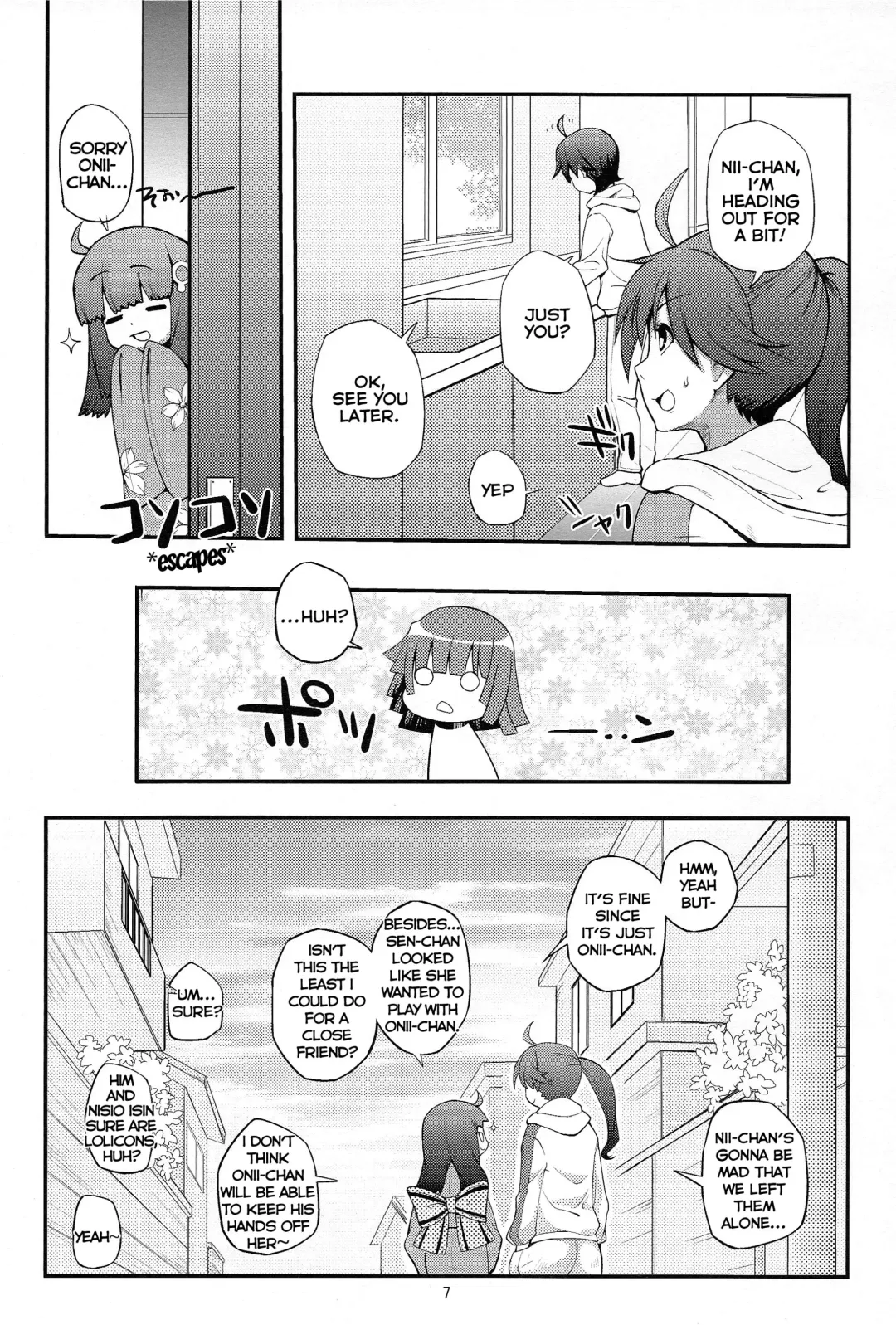 [Yakumi Benishouga] Pachimonogatari Part 3: Nadeko Slave Fhentai.net - Page 7