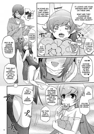 [Yakumi Benishouga] Pachimonogatari Part 3: Nadeko Slave Fhentai.net - Page 10