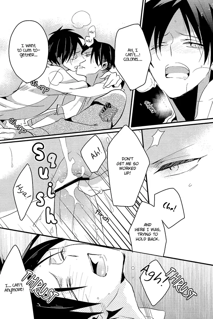 [Susugu] Heichou, Ikemasen! | Colonel, We Can't Fhentai - Page 14