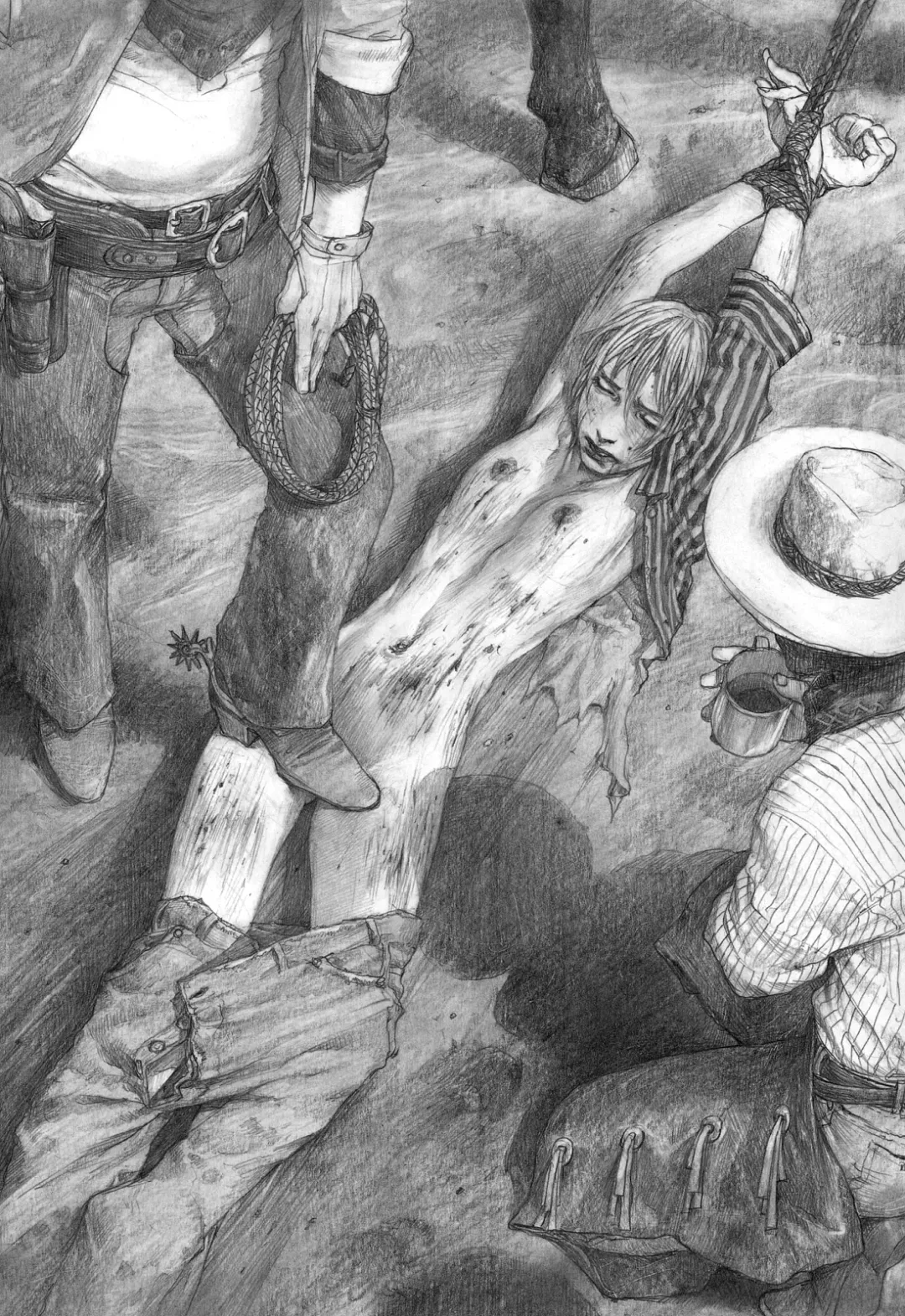 [Samura Hiroaki] Hitodenashi no Koi - The love of the brute | Нечеловеческая любовь Fhentai - Page 15