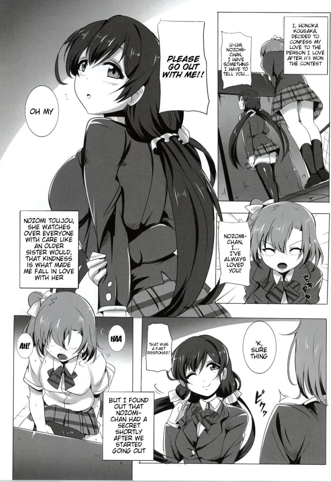 [Magukappu] Honoka to Nozomi no Zubozubo Seikatsu | Honoka and Nozomi's Sex Life Fhentai - Page 2