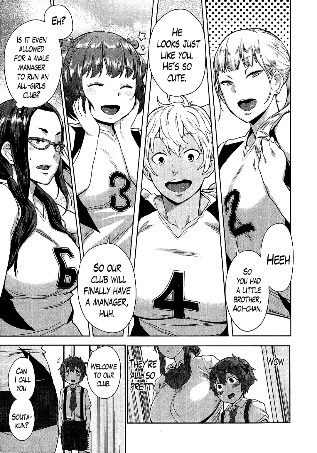 [Agata] OneShota Volley Shigoki Heya de Mou Tokkun! | OneShota Volleyball Intense Training in the Training Room! Fhentai - Page 3