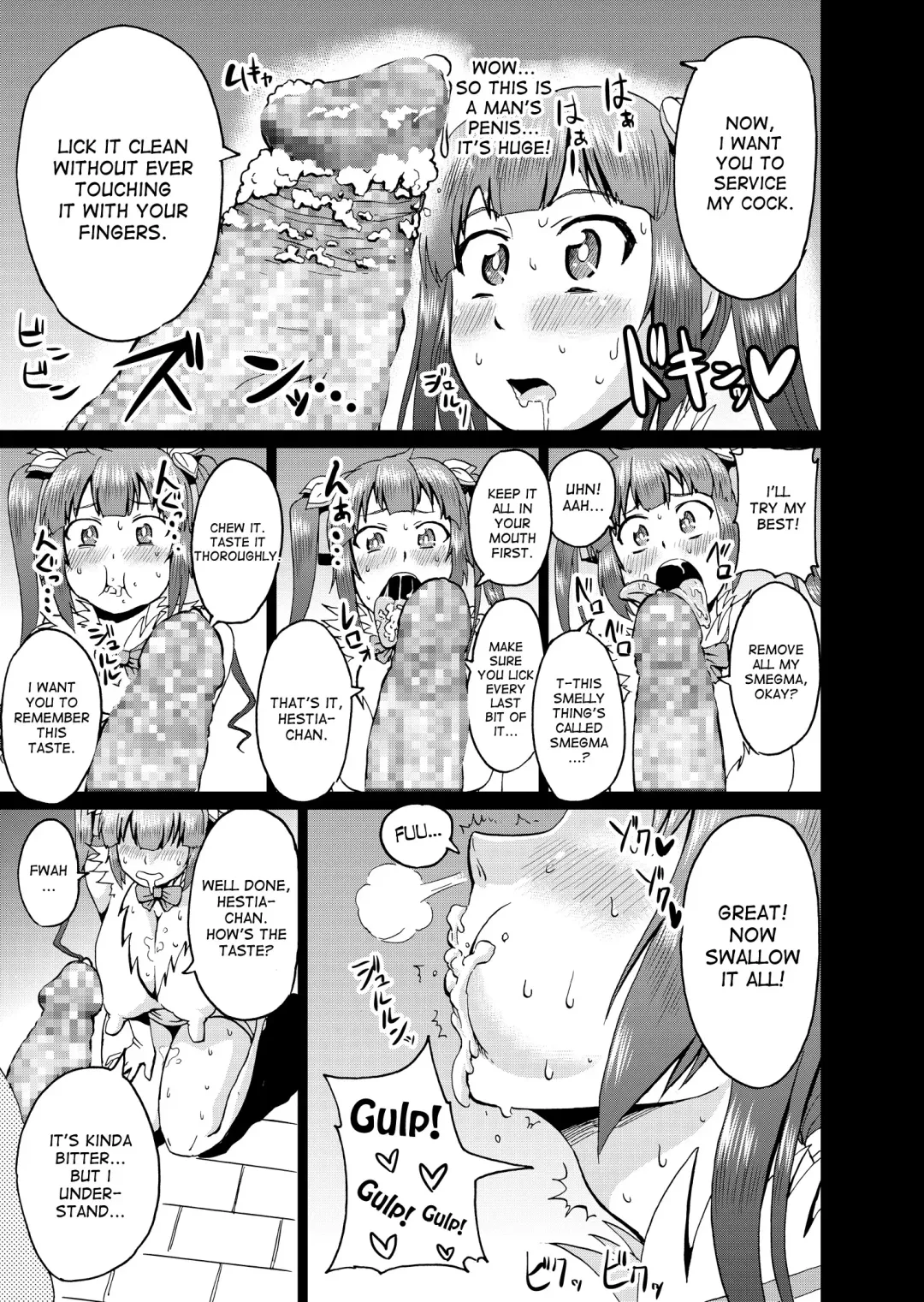 [Ahemaru] Bell-kun no Tame ni... | Be ... for Bell Fhentai.net - Page 8