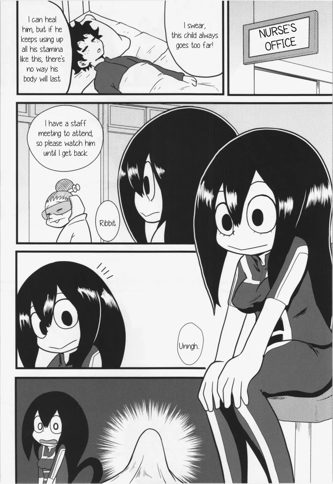 [Tsunamushi] Tsuyu-chan to! Ganbare tte Kanji no Dex | Tsuyu and! Some Do-Your-Best DEKX Fhentai.net - Page 3