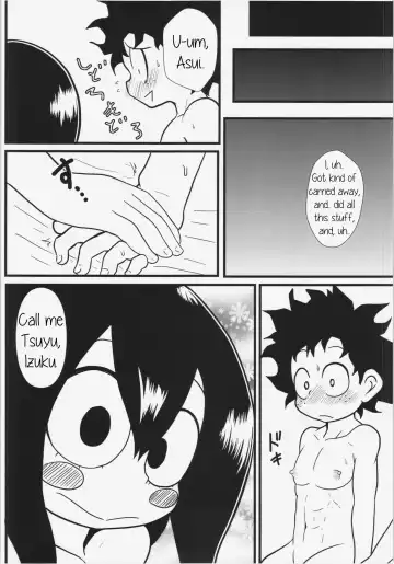 [Tsunamushi] Tsuyu-chan to! Ganbare tte Kanji no Dex | Tsuyu and! Some Do-Your-Best DEKX Fhentai.net - Page 24