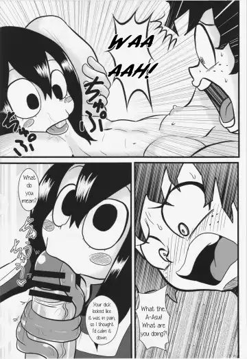 [Tsunamushi] Tsuyu-chan to! Ganbare tte Kanji no Dex | Tsuyu and! Some Do-Your-Best DEKX Fhentai.net - Page 5