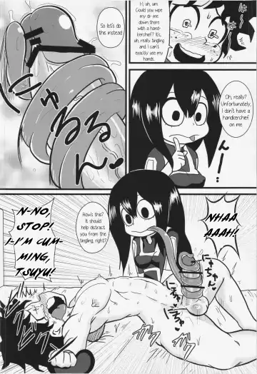 [Tsunamushi] Tsuyu-chan to! Ganbare tte Kanji no Dex | Tsuyu and! Some Do-Your-Best DEKX Fhentai.net - Page 8