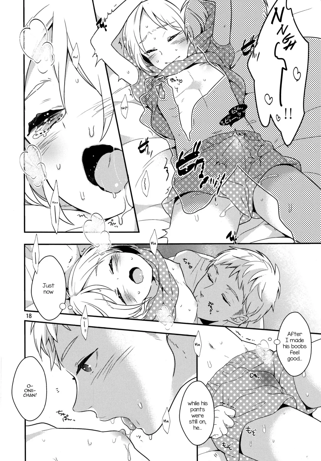 [Coconoe Ricoco] Otouto no Chippai kara Oppai ga Deru You ni Natta Ken Fhentai - Page 17