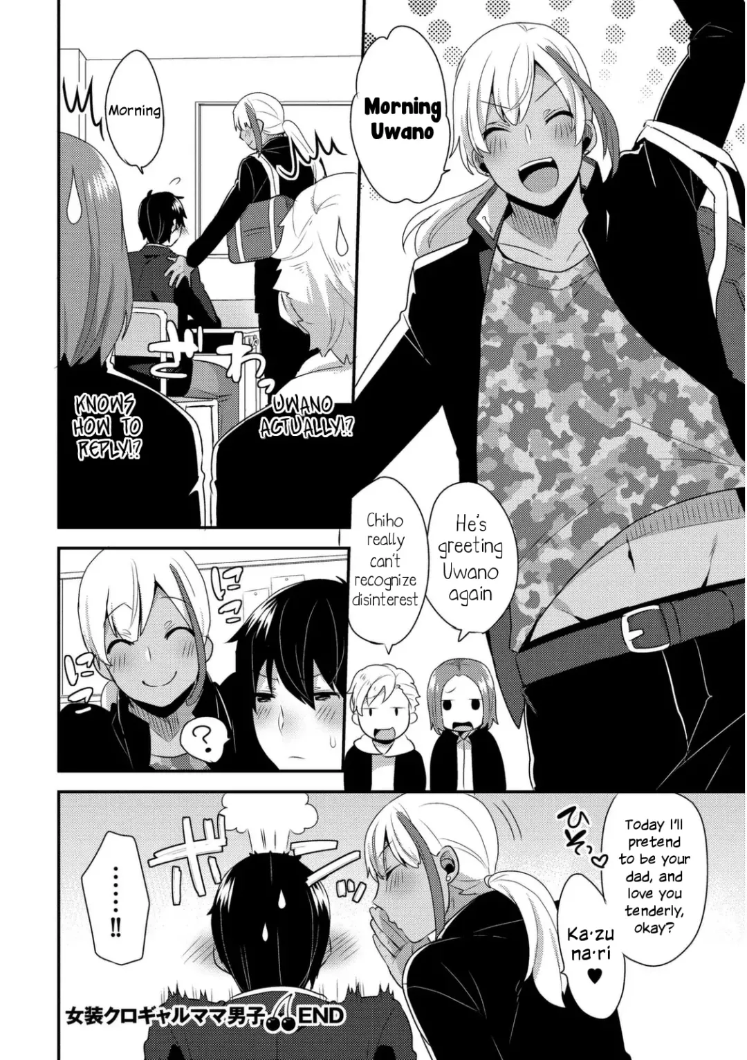 [Mogiki Hayami] Josou Kurogal Mama Danshi Fhentai - Page 30