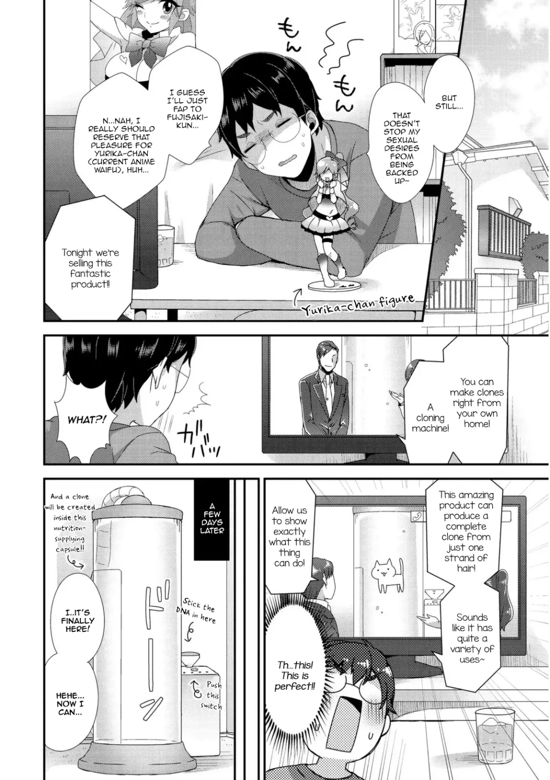 [Mogiki Hayami] Ai no Clone Yome Tengoku kara Jigoku e Fhentai - Page 2