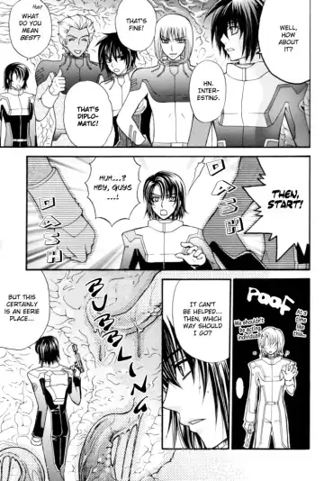 [Eiki Eiki] Shiba Athrun. ~Uchuu kara no Shinrakusha!? Athrun Shokushu Jigoku!!~ Fhentai - Page 18