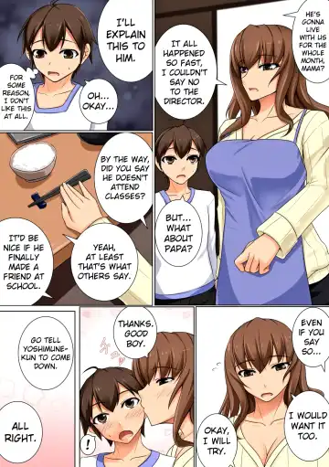 [Akitsuki Karasu] Mama ga Kakurete Seisettai ~Daisuki na Mama ga Ie de Azukatta Shachou no Kuso Musuko no Chinpo no Toriko ni Sarete ita~ Fhentai - Page 9