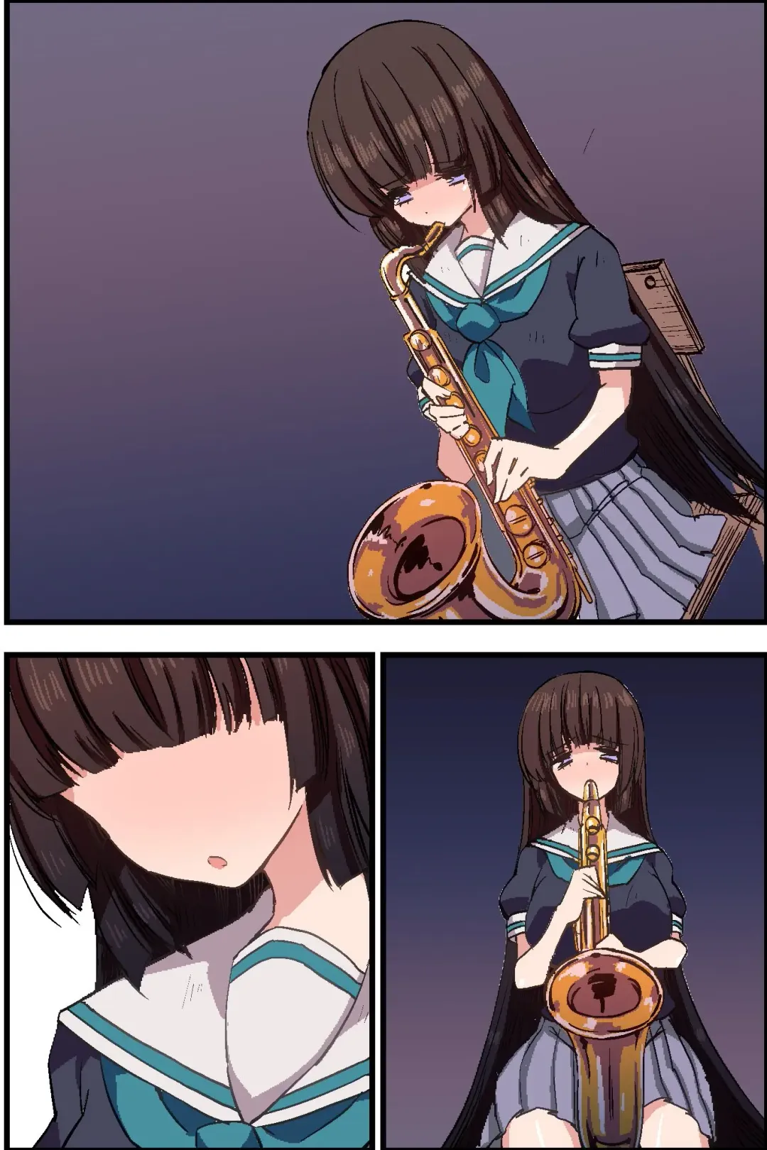 Moshimo, Kimo Kyoushi ga Ayatsuri Shikibou o Tsukatte Suisou Gakubu no Joshi Seito o Saimin Sousa de Kyousei Houshi Meirei Shite Osouji Fella Sasetari Hatsujou Sasete Renzoku Sounyuu Shichattara Fhentai - Page 77