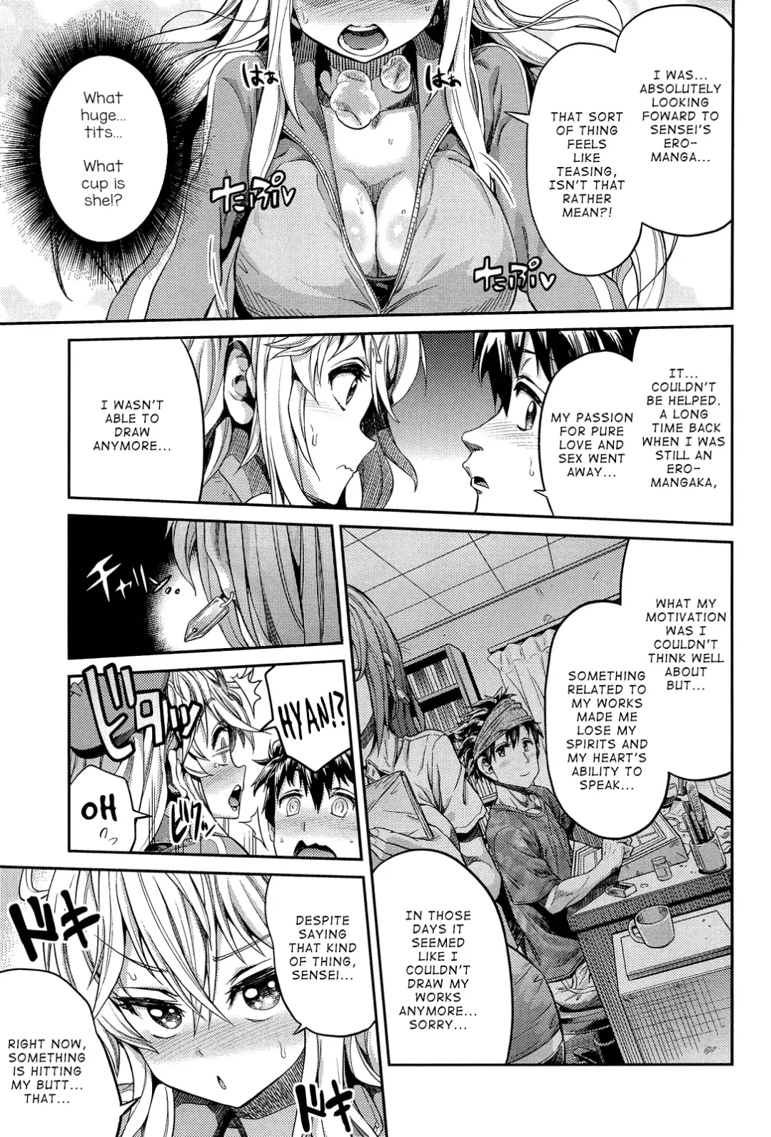 [Hinotsuki Neko] Man × Koi Ero Manga de Hajimaru Koi no Plot Ch. 1-3 Fhentai - Page 5