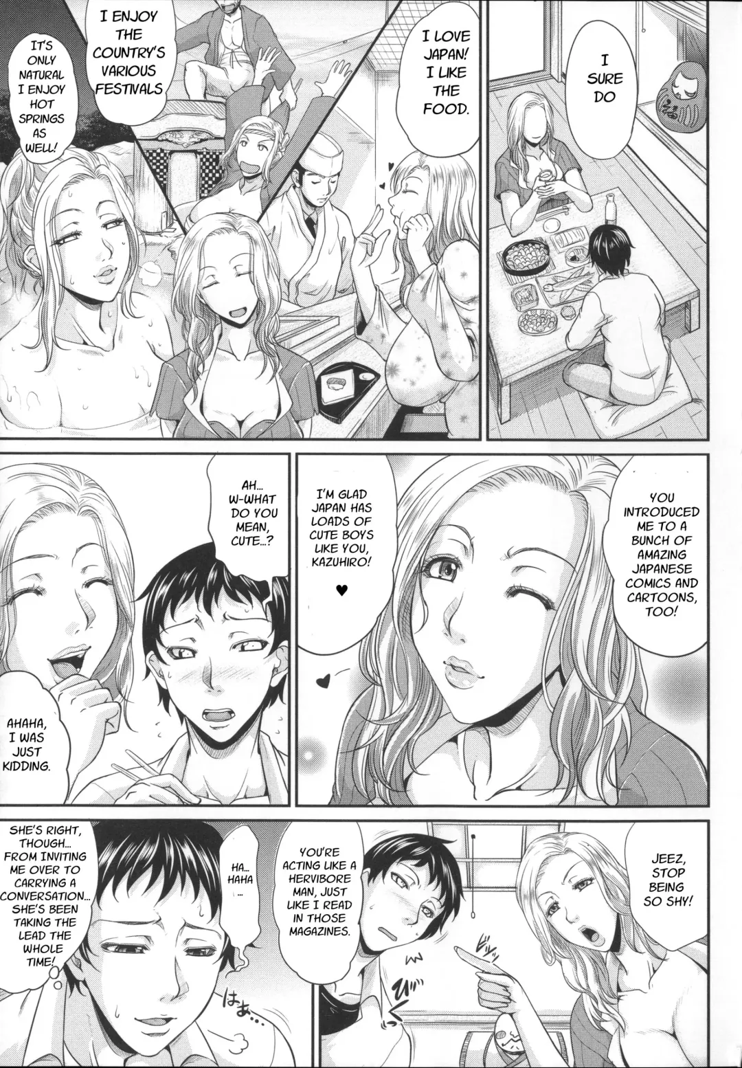 [Toguchi Masaya] Enjo Kousai ~Midara na Mama no Aishikata~ Ch. 6 - Blonde Bondage Fhentai.net - Page 5