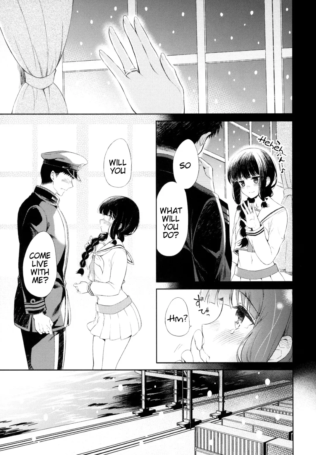 [Komi Zumiko] Kitakami-san to Teitoku ga Issho ni Kurasu Ohanashi. - dear old home | A Tale Of Kitakami And The Admiral Living Together Fhentai.net - Page 4