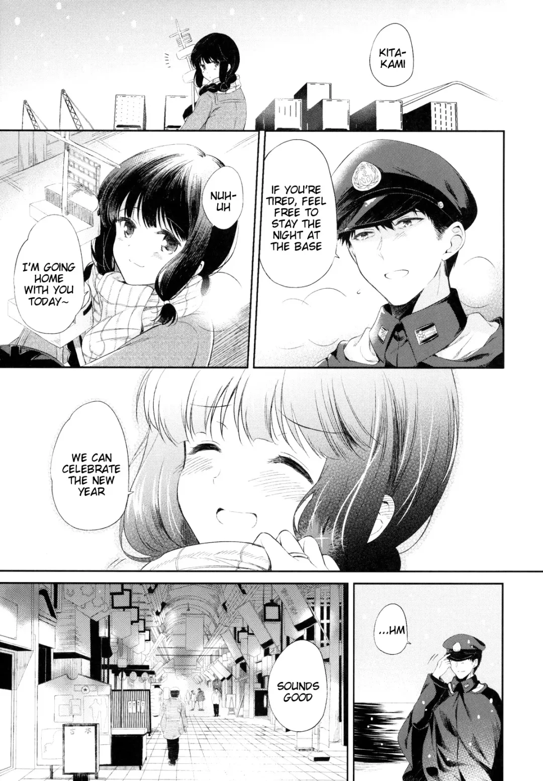 [Komi Zumiko] Kitakami-san to Teitoku ga Issho ni Kurasu Ohanashi. - dear old home | A Tale Of Kitakami And The Admiral Living Together Fhentai.net - Page 6