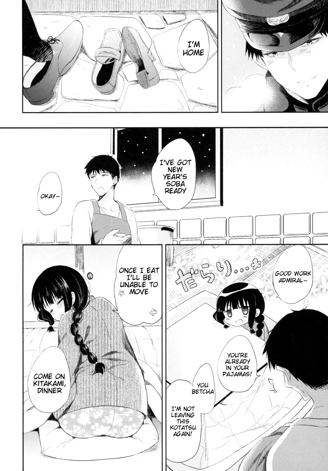 [Komi Zumiko] Kitakami-san to Teitoku ga Issho ni Kurasu Ohanashi. - dear old home | A Tale Of Kitakami And The Admiral Living Together Fhentai.net - Page 9