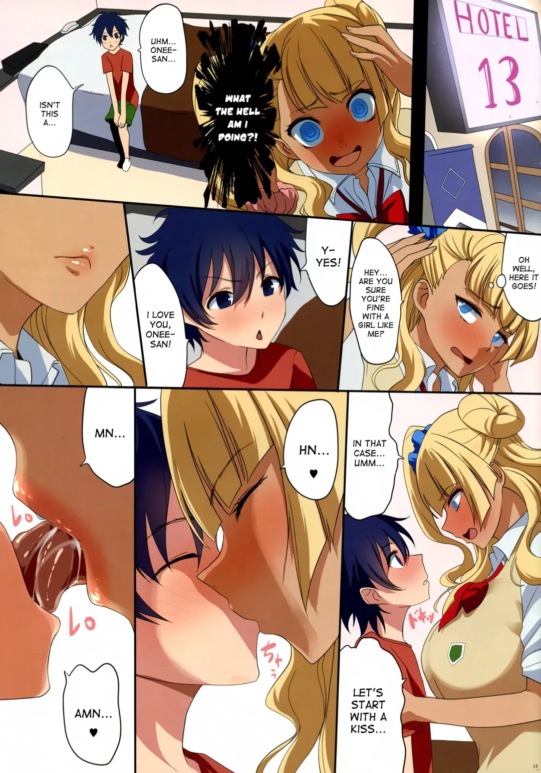 [Kloah] Kyonyuu Gal wa Kawaii Otokonoko ni Yowaitte Hontou desu ka? | Is It True That Cute Little Boys Are The Big Breasted Gal's Weakness? Fhentai - Page 11