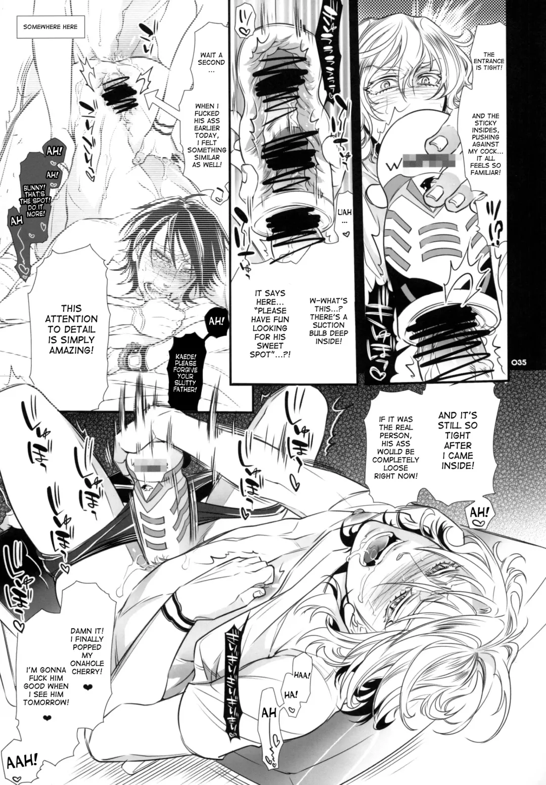 [Hattori Mitsuka] Moshimo Oji-san no Sponsor ga Kikan Gentei de Toaru Onahole Maker ni Natta to | What if the Oji-san's sponsor is an onahole maker for a certain time Fhentai - Page 34