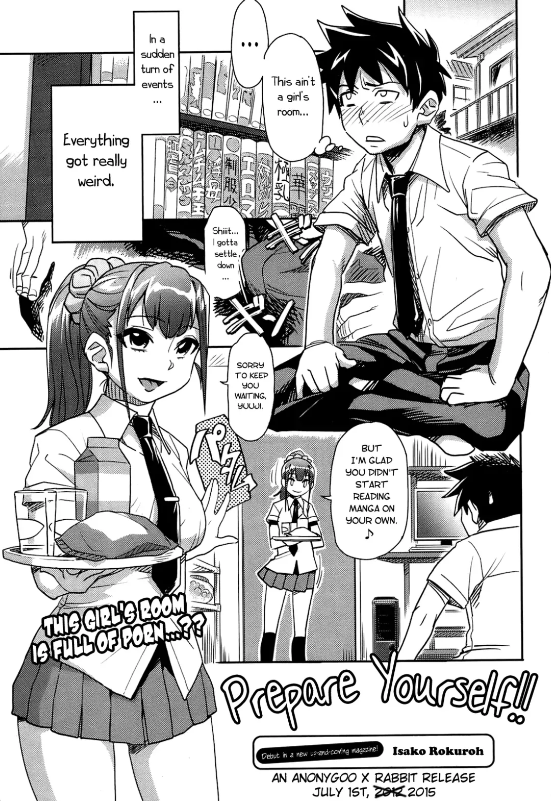 [Isako Rokuroh] Kakugo o Kimete! | Prepare Yourself!! Fhentai.net - Page 1