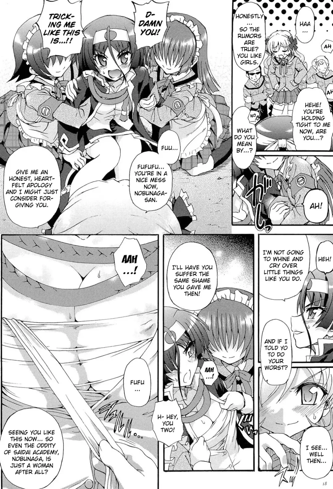 [Rohgun] Sengoku Gakuen Senki Nobunaga! ~Inka Ryouran, Mizugi Taisen!~ Genteiban | Sengoku Academy Fighting Maiden Nobunaga! ~Lewd Flower Profusion, The Great Swimsuit War~ Fhentai - Page 19