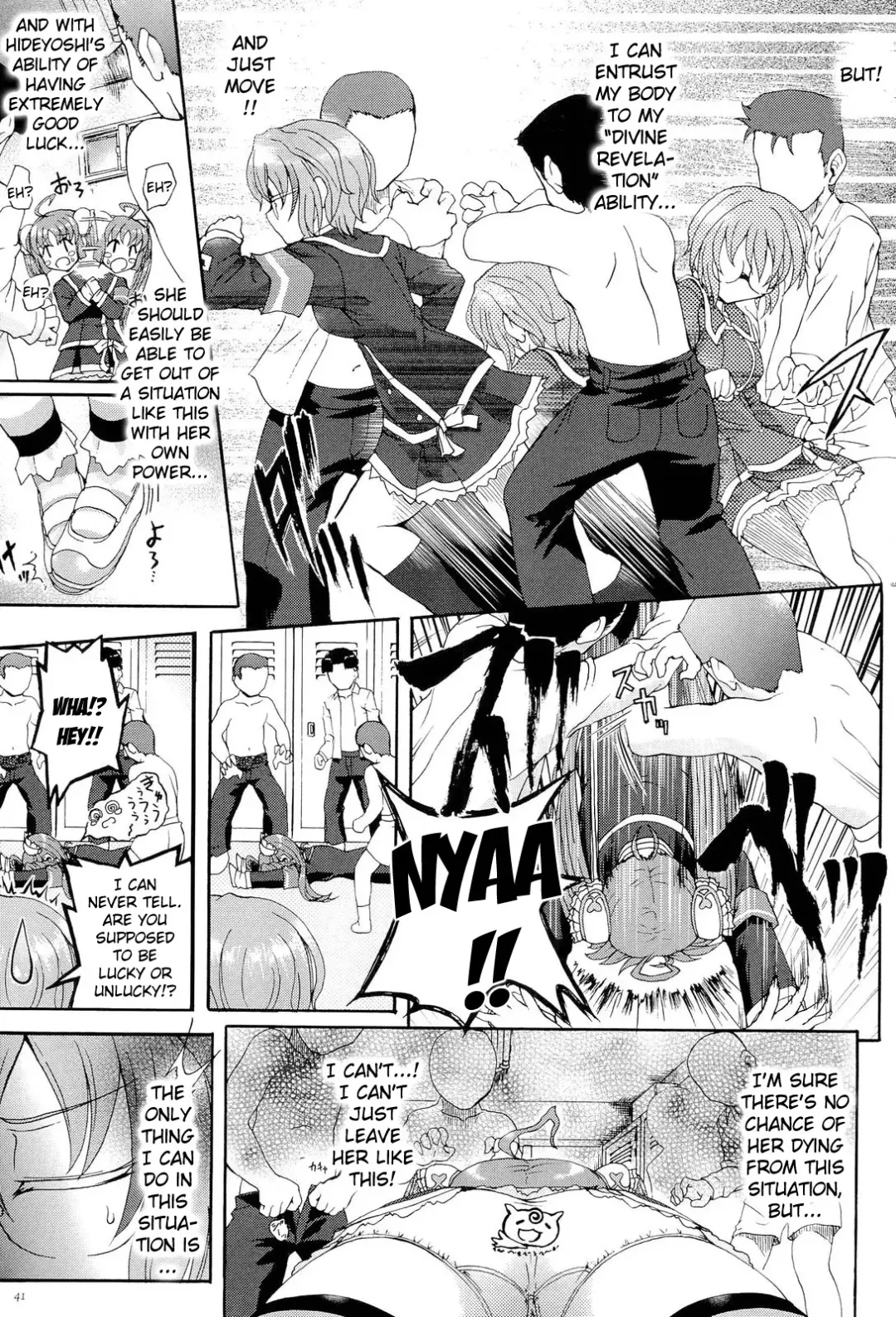 [Rohgun] Sengoku Gakuen Senki Nobunaga! ~Inka Ryouran, Mizugi Taisen!~ Genteiban | Sengoku Academy Fighting Maiden Nobunaga! ~Lewd Flower Profusion, The Great Swimsuit War~ Fhentai - Page 42