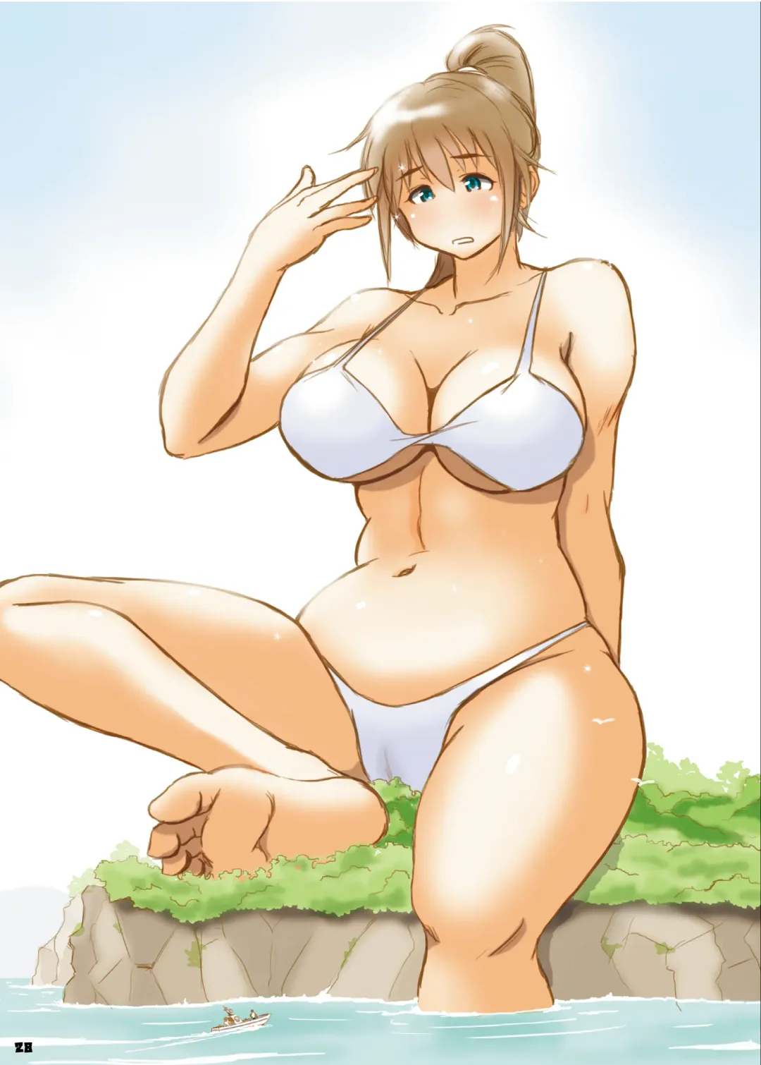 Big Girl Crushed Us Fhentai - Page 27