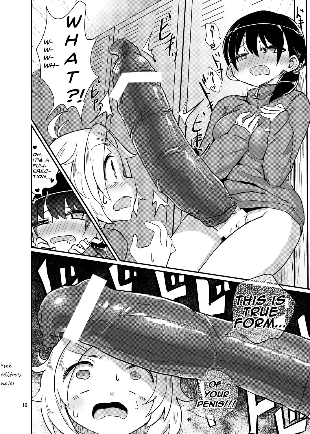 [Magifuro Konnyaku] Futanari JC no Nichijou | Futanari Daily Life Fhentai - Page 16