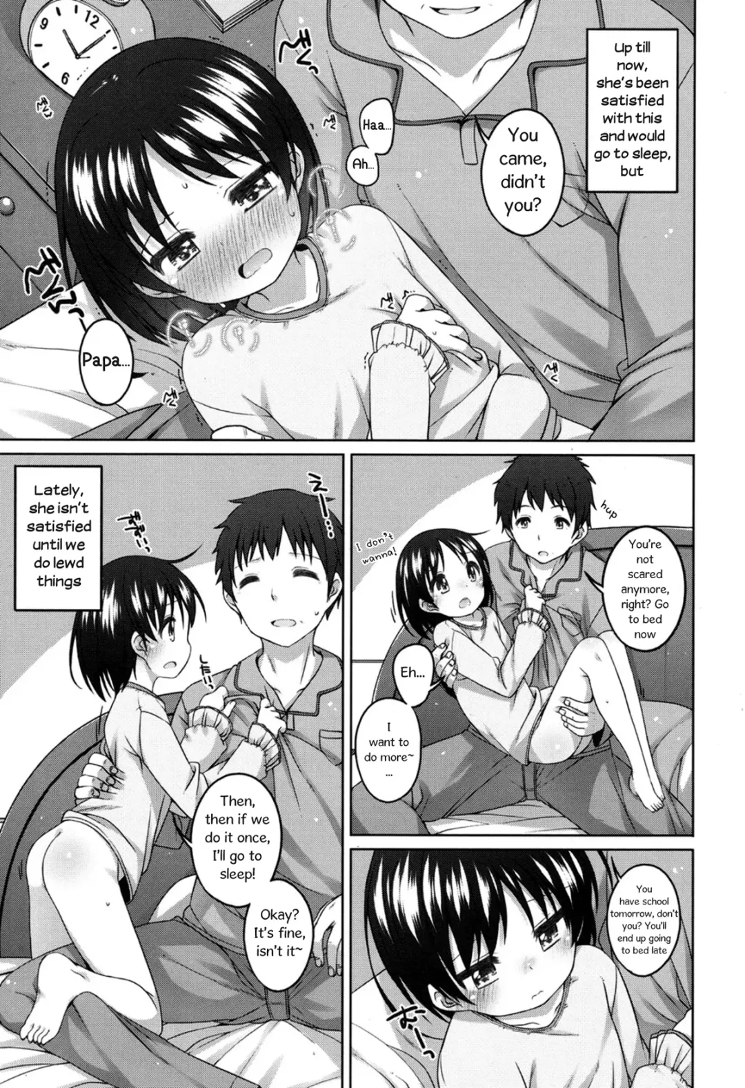 [Shouji Ayumu] Papa no Omajinai | Papa's Good Luck Charm Fhentai - Page 5