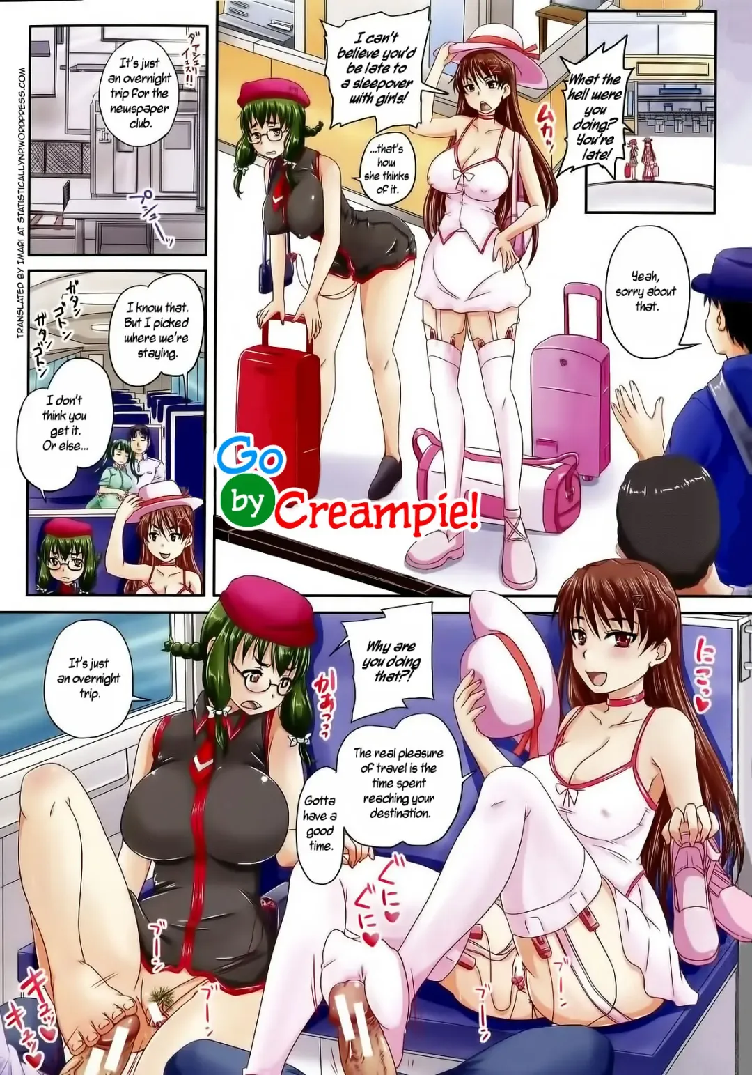 [Nozarashi Satoru] Nakadashi de GO! | Go by Creampie Fhentai - Page 1