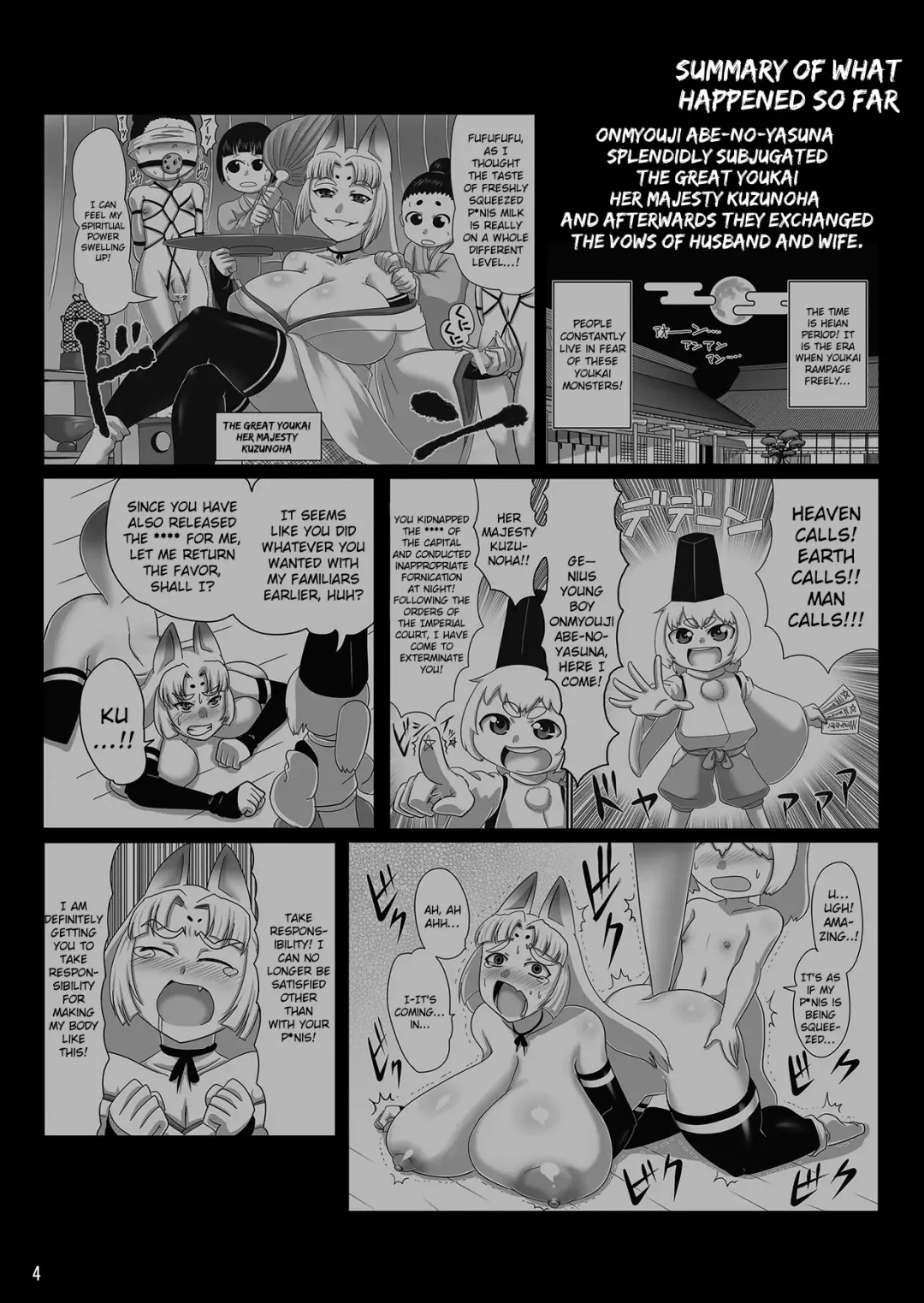 [Naniwadou Matatabi] Kitsune no Haha. | Fox Mother. Fhentai - Page 3