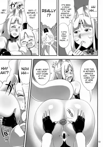 [Naniwadou Matatabi] Kitsune no Haha. | Fox Mother. Fhentai - Page 12