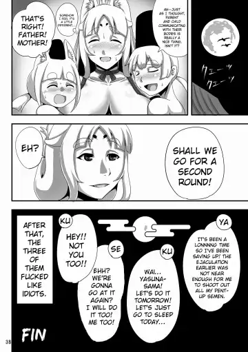 [Naniwadou Matatabi] Kitsune no Haha. | Fox Mother. Fhentai - Page 37