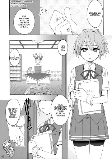 [Mikage] Shiranui wa Teitoku no... | Shiranui is Admiral's... Fhentai.net - Page 4