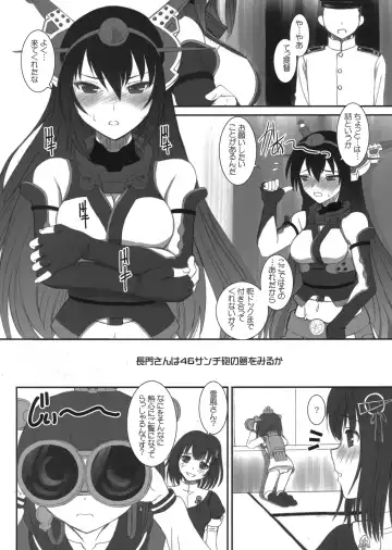 [Alpine] Nagato-san wa 46cm Hou no Yume o Miruka Kai Ni Fhentai.net - Page 3