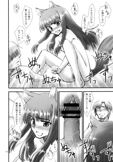 [Tooyama Hirohito] Ookami no Amai Mitsu Fhentai - Page 14