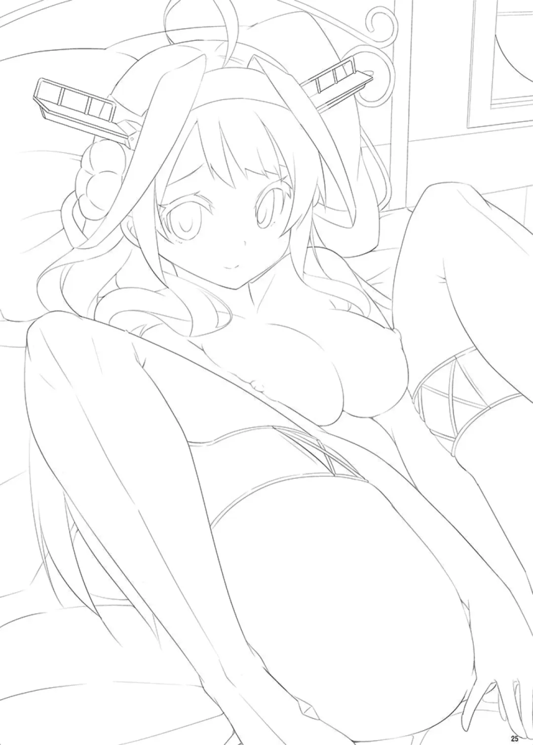 [Yuuki Hb] Hishokan no Hisho 2 Kongou Fhentai - Page 25