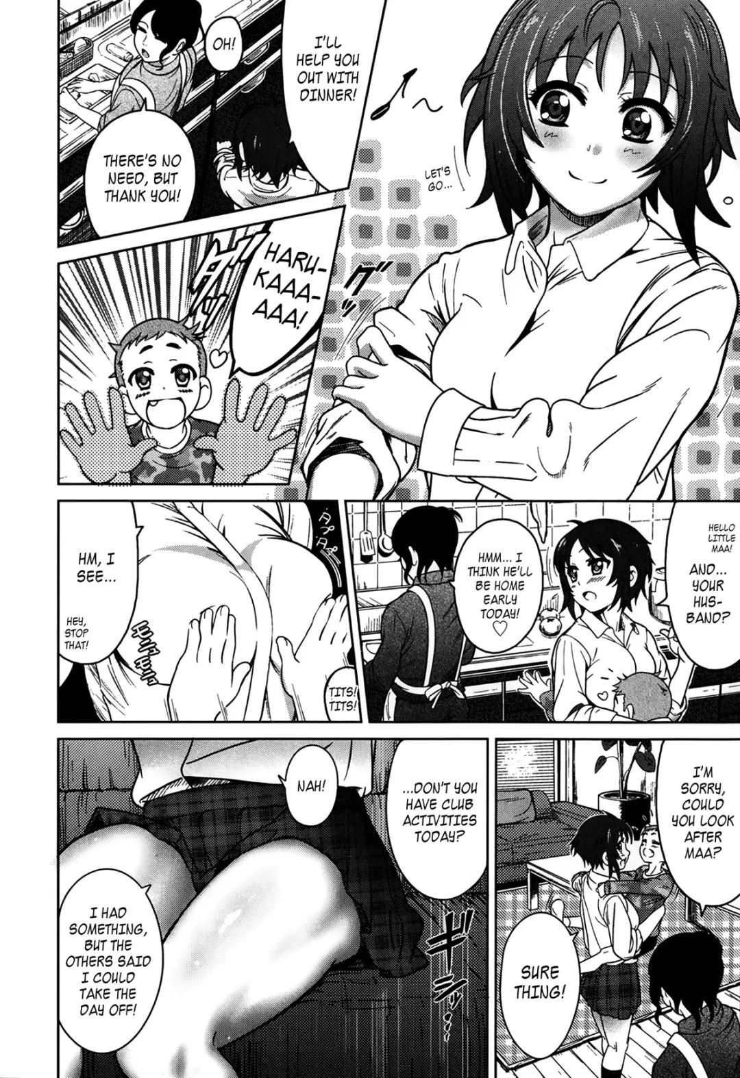 Otonari-san no Otetsudai | Helping Out Fhentai.net - Page 2