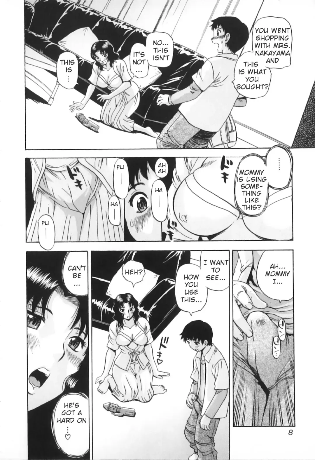 Yokujou Boshi - Desire Mother and Child (decensored) Fhentai - Page 8