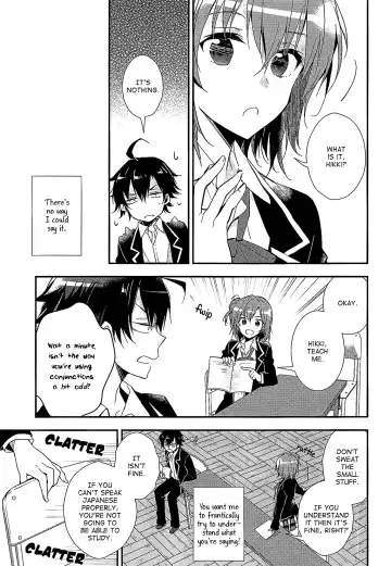 [Peke] Chotto, Yuigahama-san chika sugimasu yo. | Wait a minute, you're getting too close, Yuigahama-san. Fhentai - Page 6