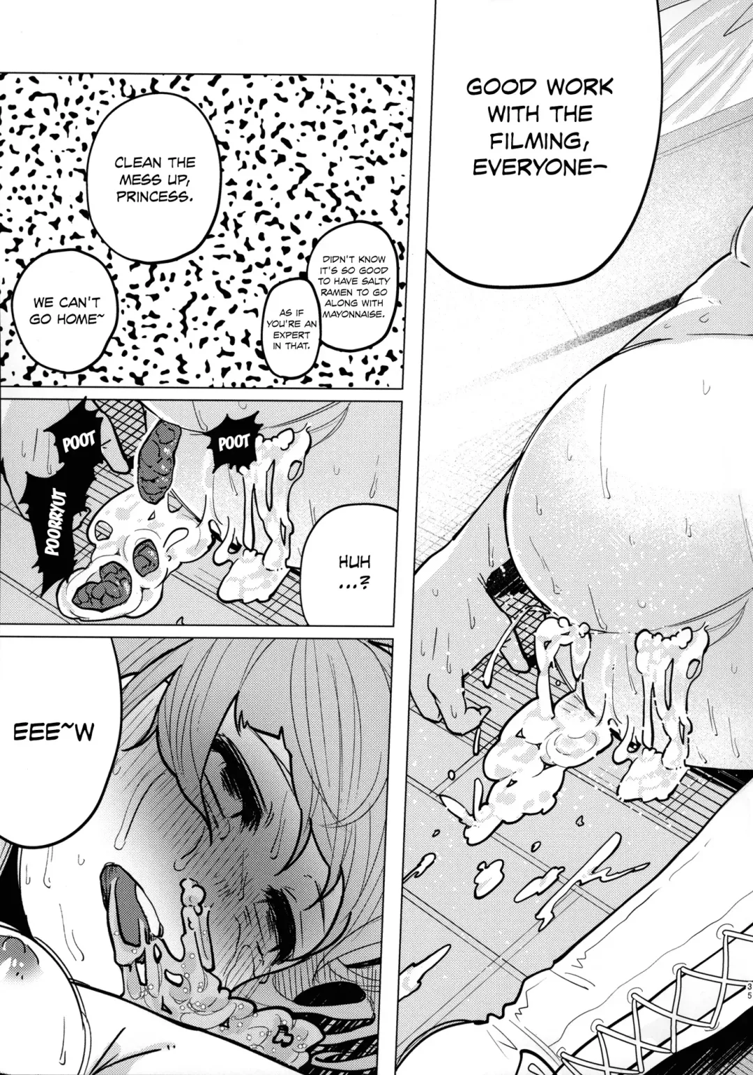 [Shiruka Bakaudon] Menhera Hosukyou Bokobokorin! | Beating Up a Mental Host Club Frequenter Chick! Fhentai - Page 36