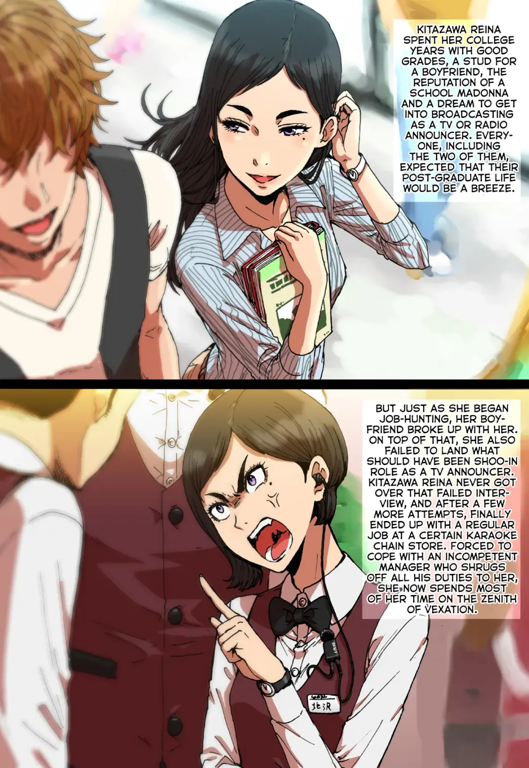[Yanagida Fumita] Shunkan Yokujou ToroToro Spray Kuchiurusai Onna Joushi Hen Fhentai - Page 3