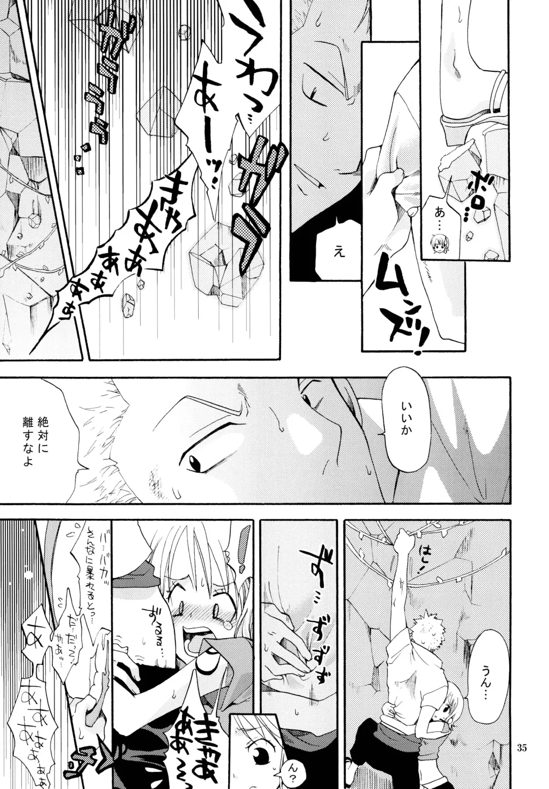 [Yu-ri] Zoro-Nami ★ Sairoku Fhentai - Page 35