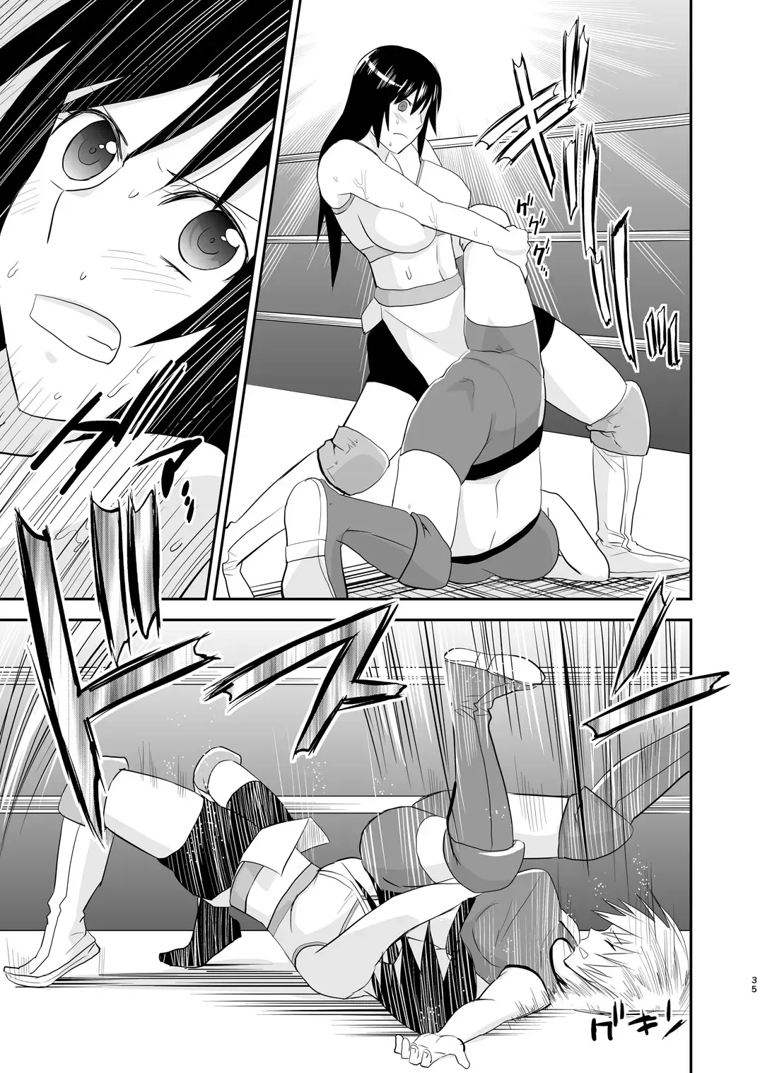 [Yamato Techno] Yoru no Choukyou Cat Fight 2 Fhentai.net - Page 34