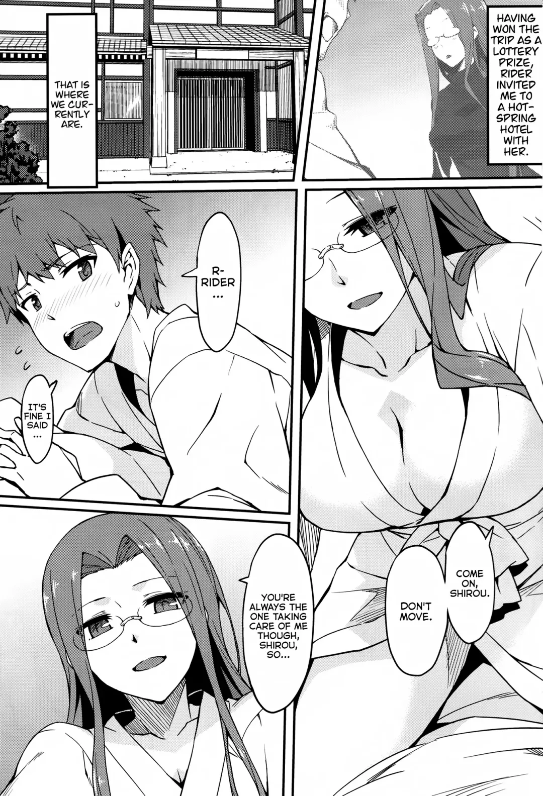 [Yanagi] Rider-san to Onsen Yado. Sonogo | Hot Spring Inn With Rider-san. After Story Fhentai - Page 3