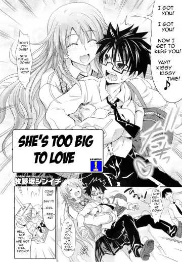 [Makinosaka Shinichi] She's too Big to Love Fhentai - Page 2