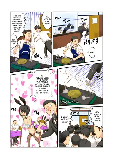 [Suzuki Tenpura] Gakuensai de Zenra Kissa!? Fhentai - Page 19